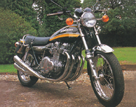 1974 Kawasaki Z1A Green