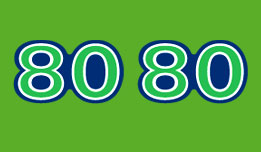 1980 KX80 Side Panel Decals