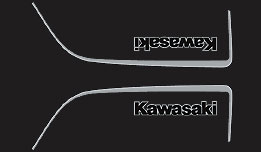 1985 Kawasaki ZX900 A2 gas tank decals