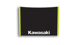 Kawasaki AR50 A1 rear cowl stripe