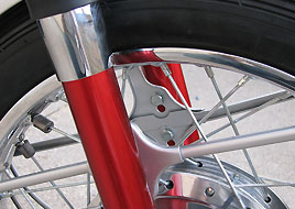 1968 Suzuki TC250 front fender